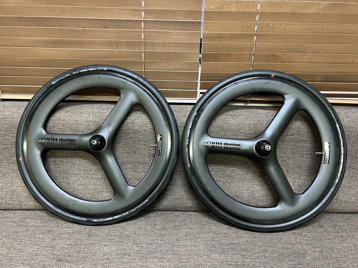 Tern ターンKitt design Carbon Tri-Spoke Wheel 20インチ(451 Tern ターンKitt design Carbon Tri-Spoke Wheel 20インチ(451