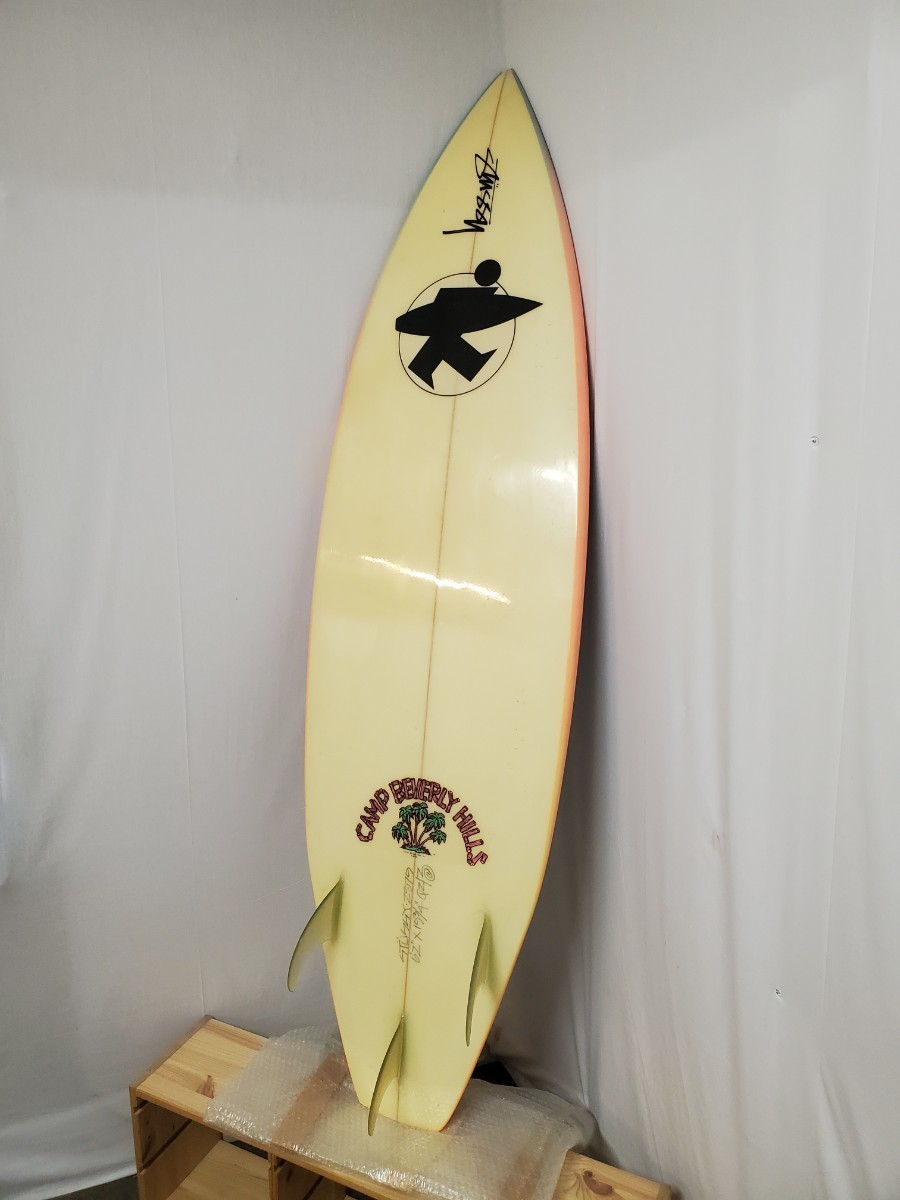 [ редкий ]Camp Beverly Hills Stussy STUSSY доска для серфинга Vintage очень редкий 