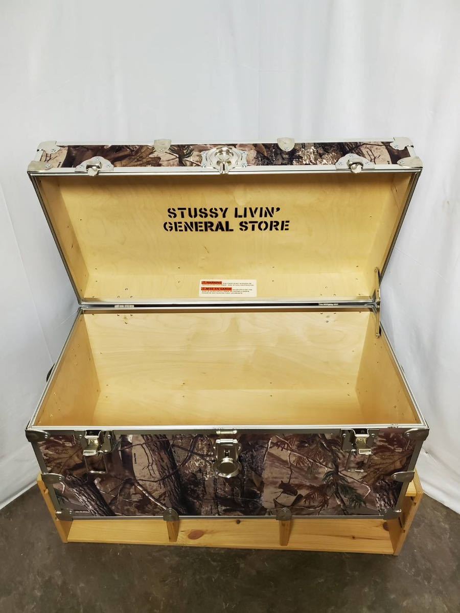 STUSSY ステューシー ハードケース 大型 BOX アルミ木製 ヴィンテージ