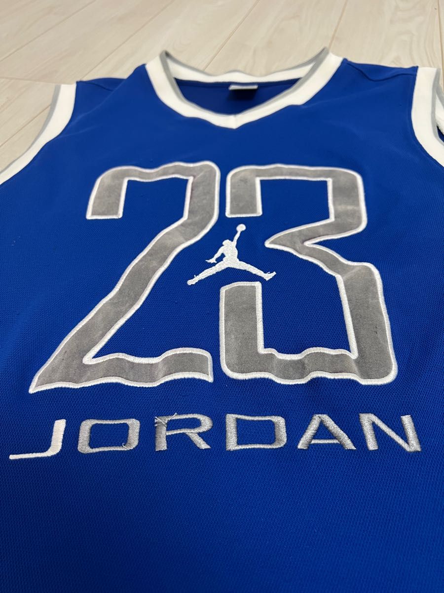 【激レア】ジョーダン Jordan ゲームシャツ　USA　刺繍ロゴ　ユニフォーム