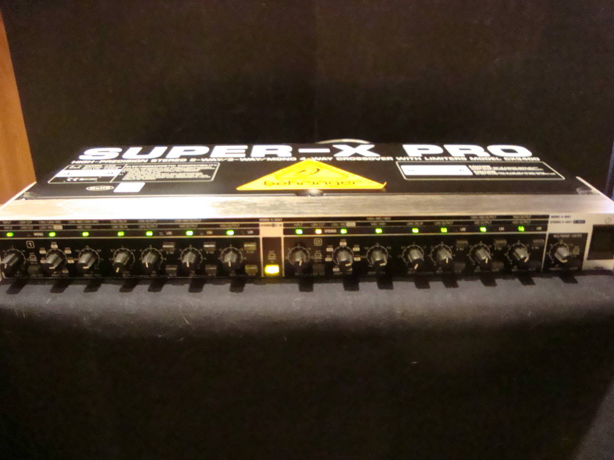 behringer CX3400 SUPER-X PRO crossover electrification verification used beautiful goods!!