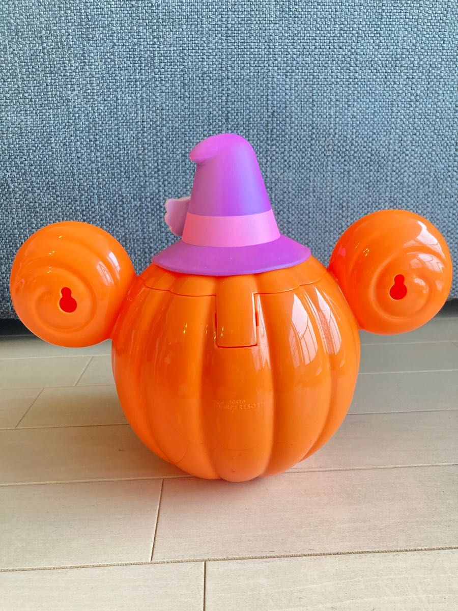 TDL ディズニーランド　ハロウィン限定　ポップコーンケース　ミッキーマウス　ポップコーンバケット