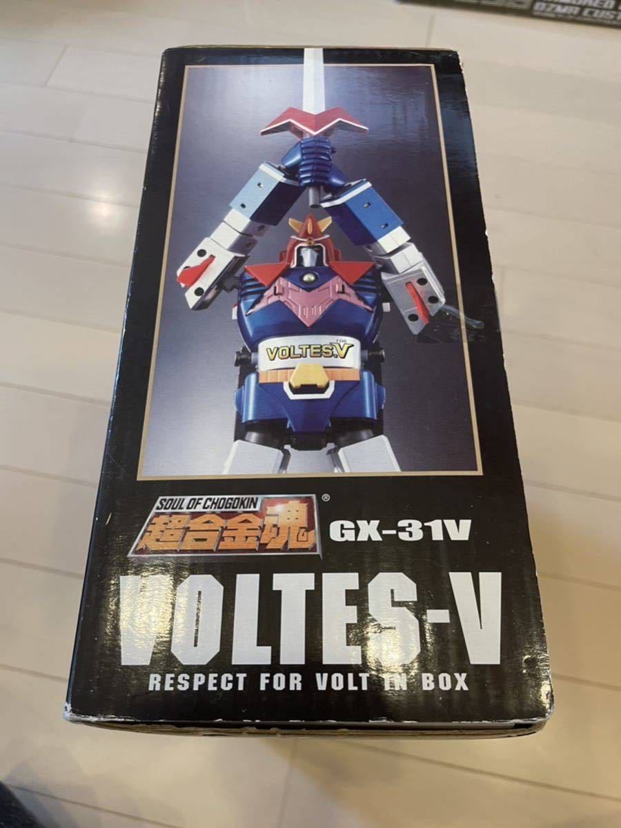 開封済・美品】超合金魂 GX-31V 超電磁マシーン ボルテスV ボルテスV
