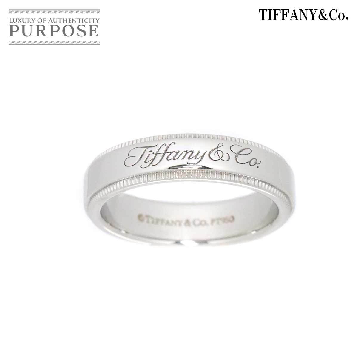 品質満点！ TIFFANY&CO. ティファニー ノーツ 90185912 Ring Milgrain