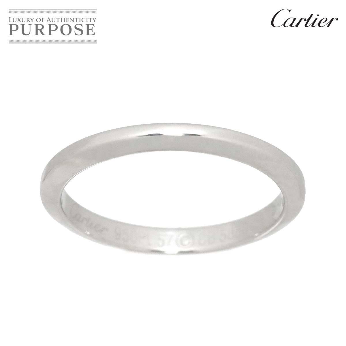 お買得】 カルティエ Cartier 90185968 Ring 指輪 プラチナ Pt リング