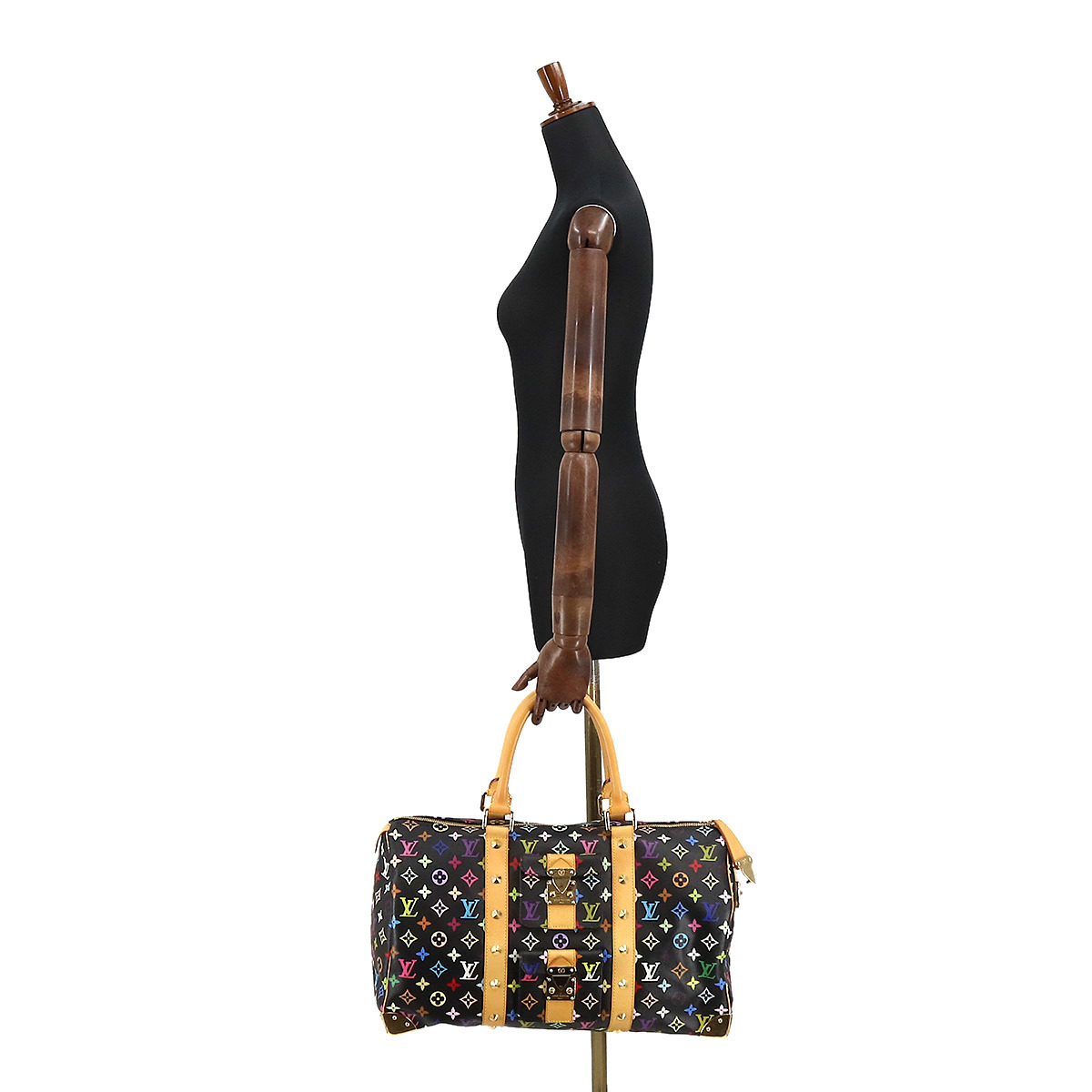 ルイ ヴィトン LOUIS VUITTON モノグラム マルチカラー キーポル 45
