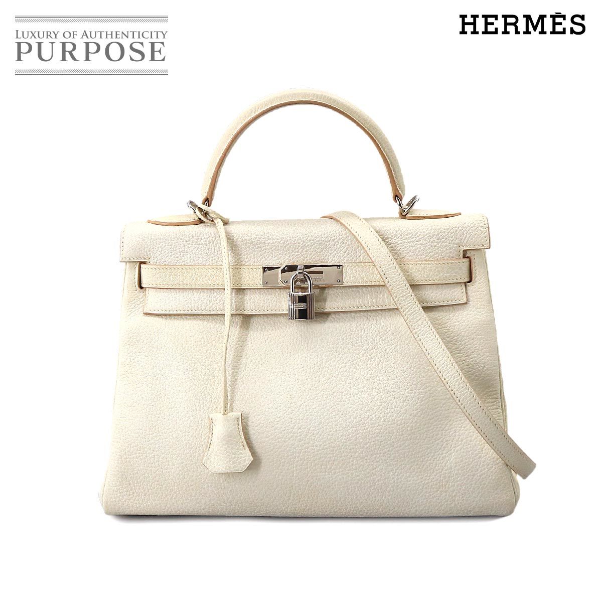 エルメス HERMES ダルメシアン ケリー 32 2way ハンド エルメス HERMES ダルメシアン ケリー 32 2way ハンド