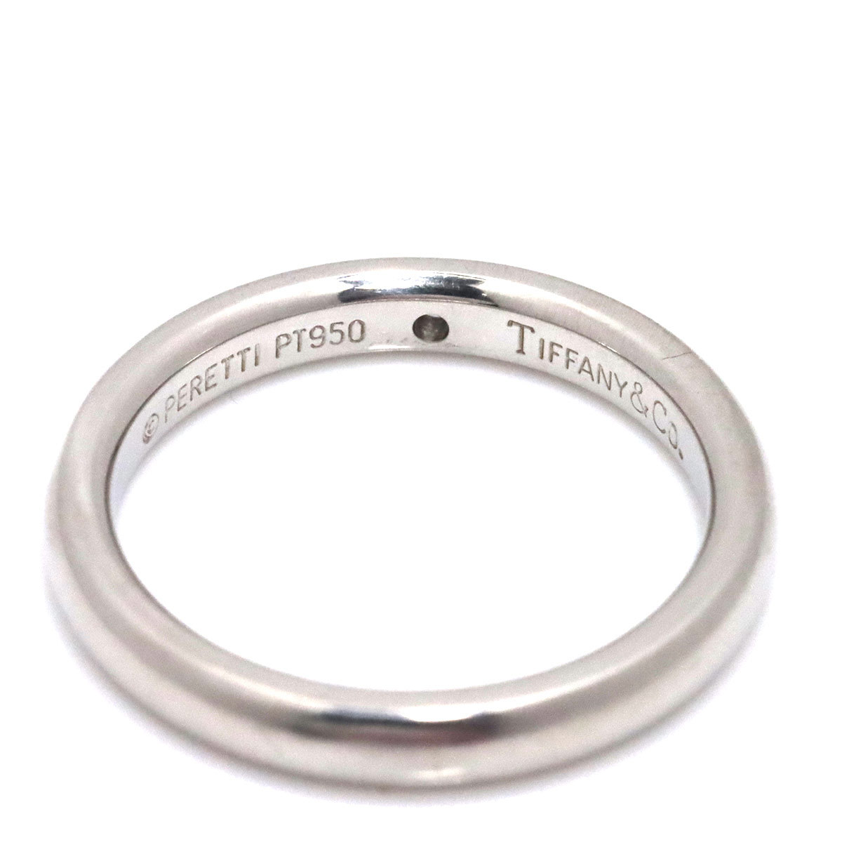 ティファニー TIFFANY&Co. スタッキング バンド 8号 リング ダイヤ 1P