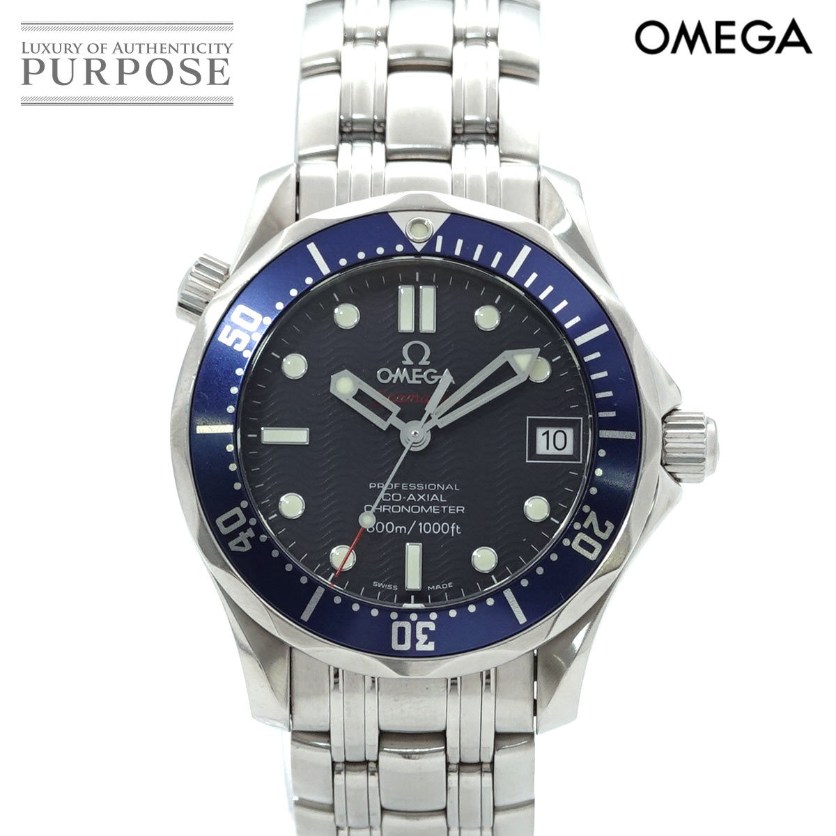 オメガ OMEGA シーマスター 300 プロフェッショナル コーアクシャル 2222 80 ボーイズ 腕時計 デイト 自動巻き Seamaster 90186480