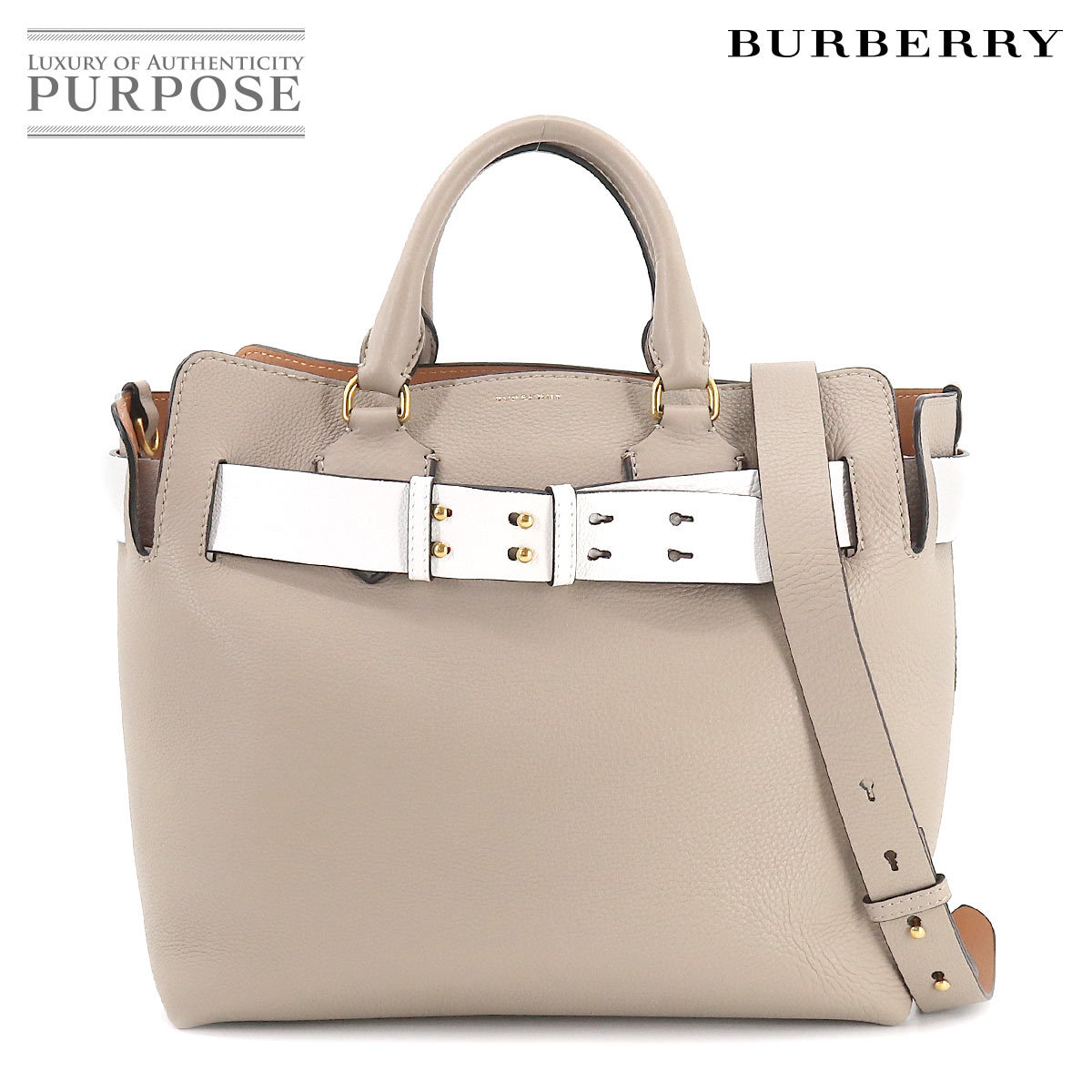 未使用 展示品 バーバリー BURBERRY ベルトバッグ 2way ハンド