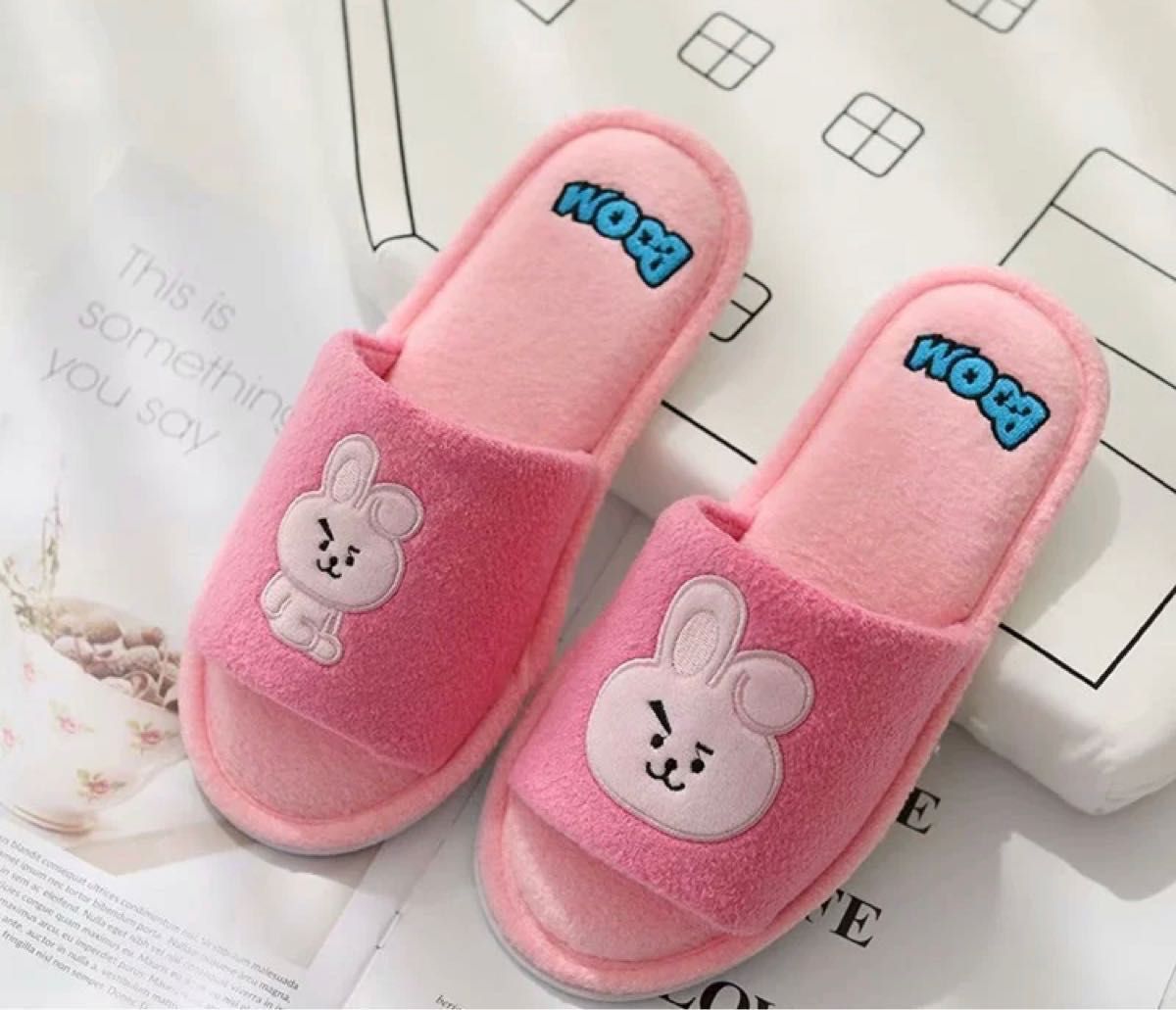 BT21 スリッパ ルームシューズ COOKY BT21 cooky クッキー スリッパ ルームシューズ|Yahoo!フリマ