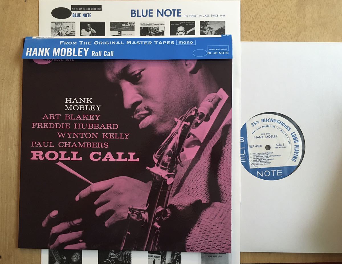 ◎プレミアム復刻シリーズ LP Hank Mobley / Roll Call / ハンクモブレーの代表作 Blue Note ブルーノート名盤 帯 DG
