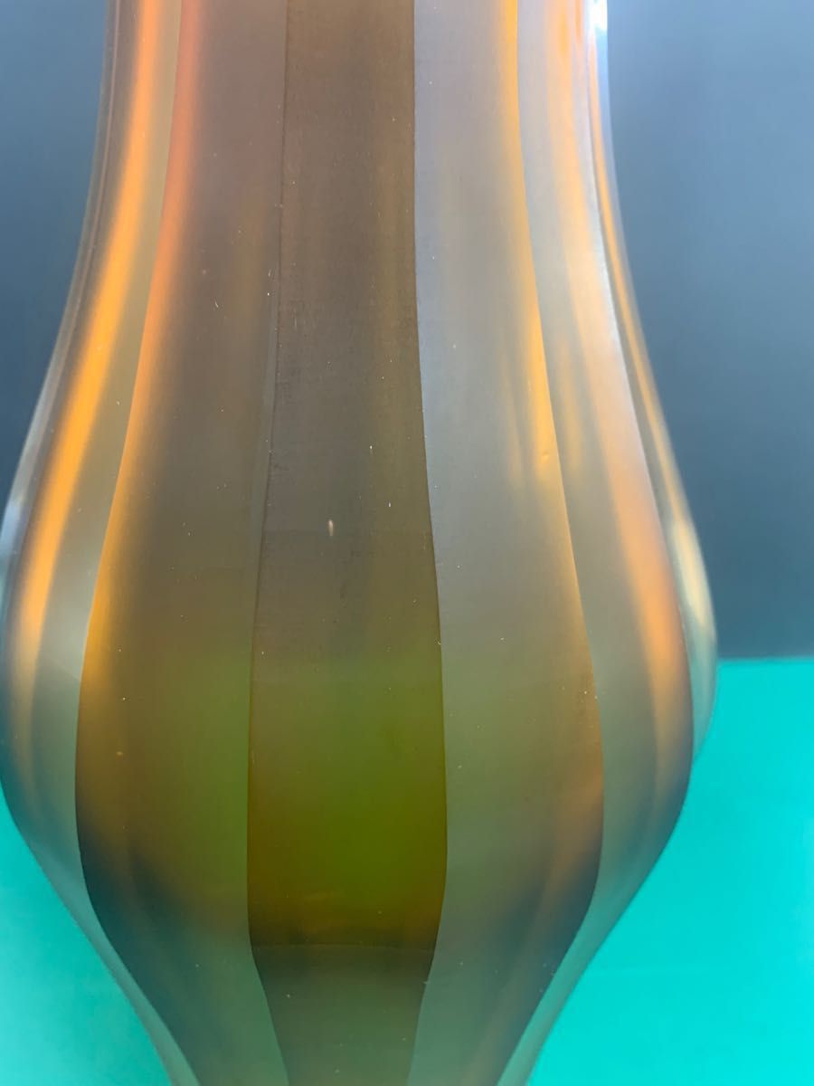 値下げ！高さ34cm 大きな花瓶  LEONARDO (レオナルド) 花瓶 フラワーベース 昭和レトロ ビンテージ 花びん