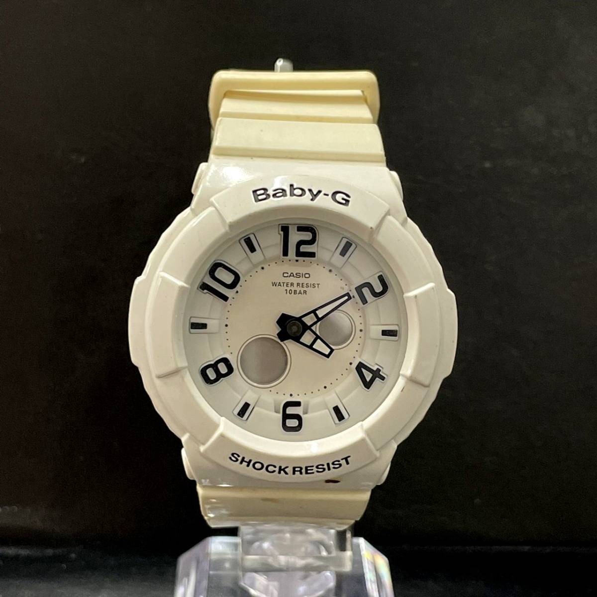 CASHIO Baby-G ホワイト 電池切れ - 腕時計(アナログ)