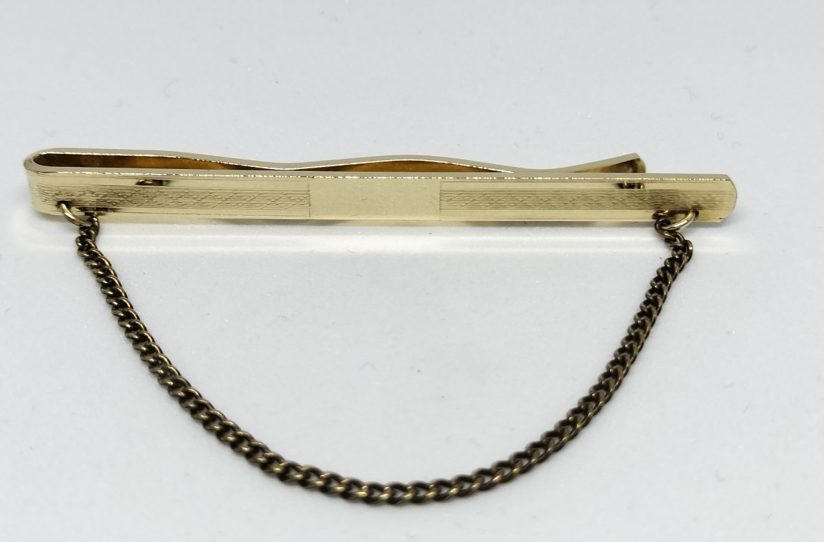 タイピン 9カラットロールドゴールド R.G H.G&S社製 英国 ビンテージ USED-