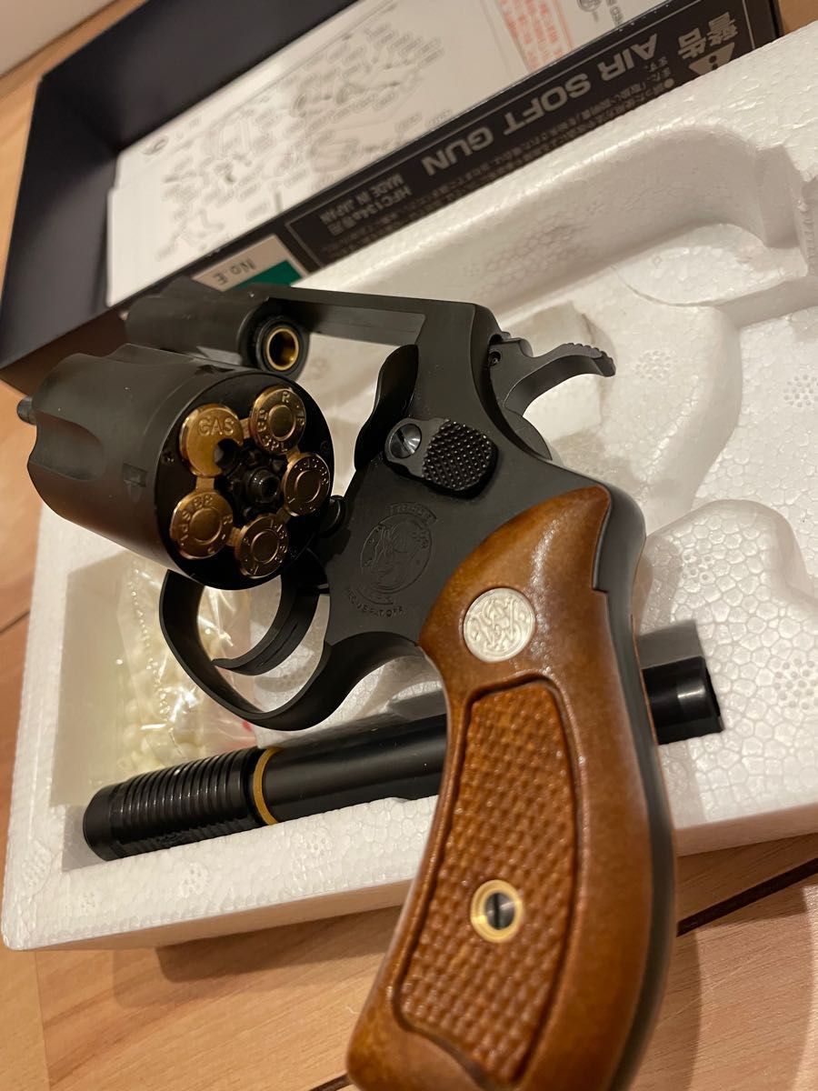 タナカ S&W M36 チーフスペシャル 2inch HW バージョン2 【ガス