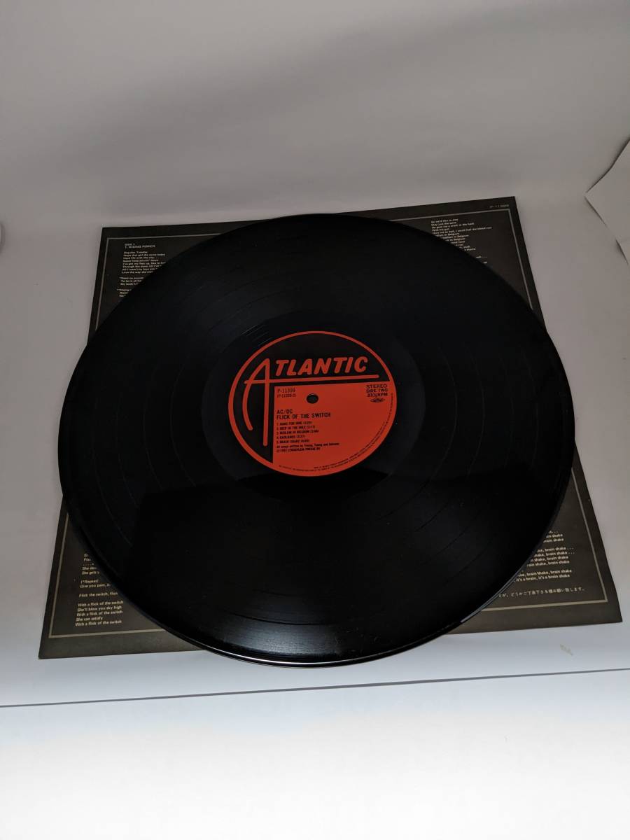 AC/DC /Flick Of The Switch 征服者 P-11399 Atlantic 1983年 国内盤