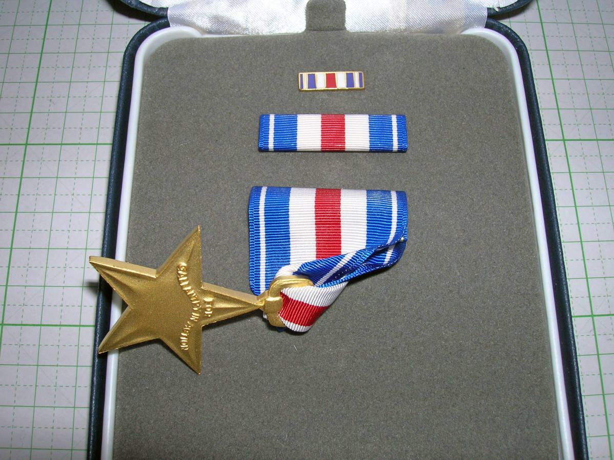 U.S. Silver Star Medal ・ Presentationケース付き新品セット・１点物(Vanguard)の画像3