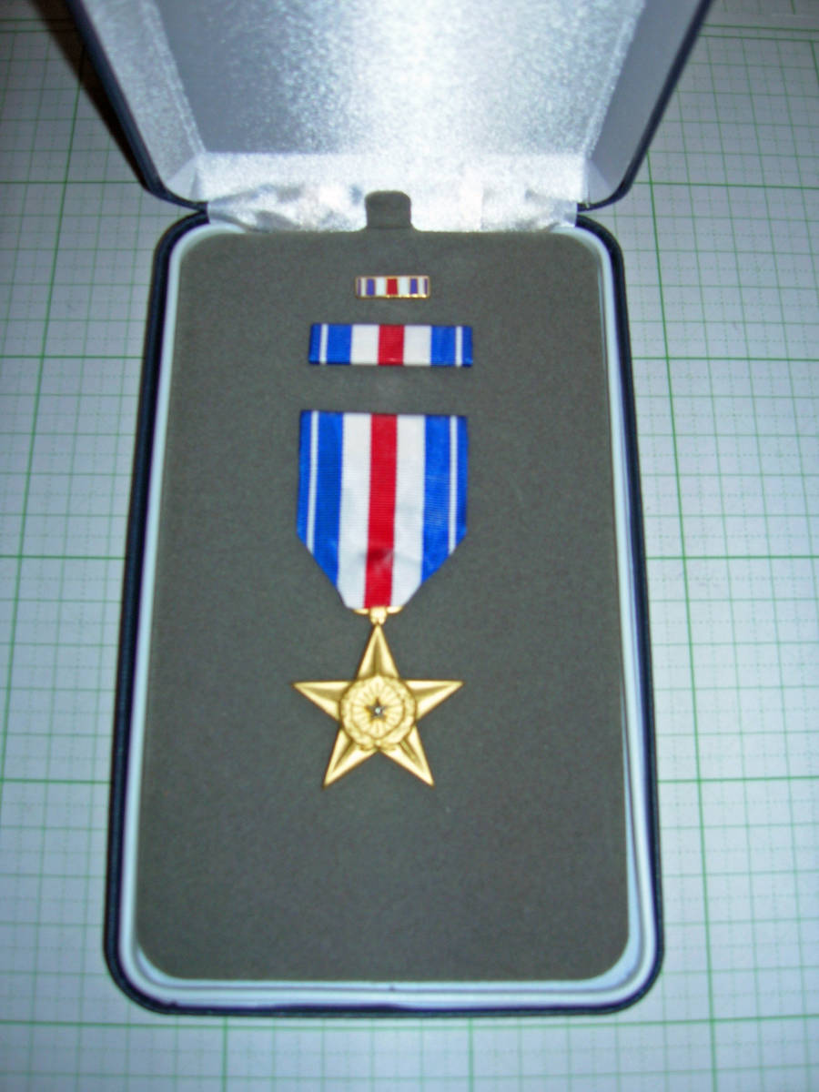 U.S. Silver Star Medal ・ Presentationケース付き新品セット・１点物(Vanguard)の画像2