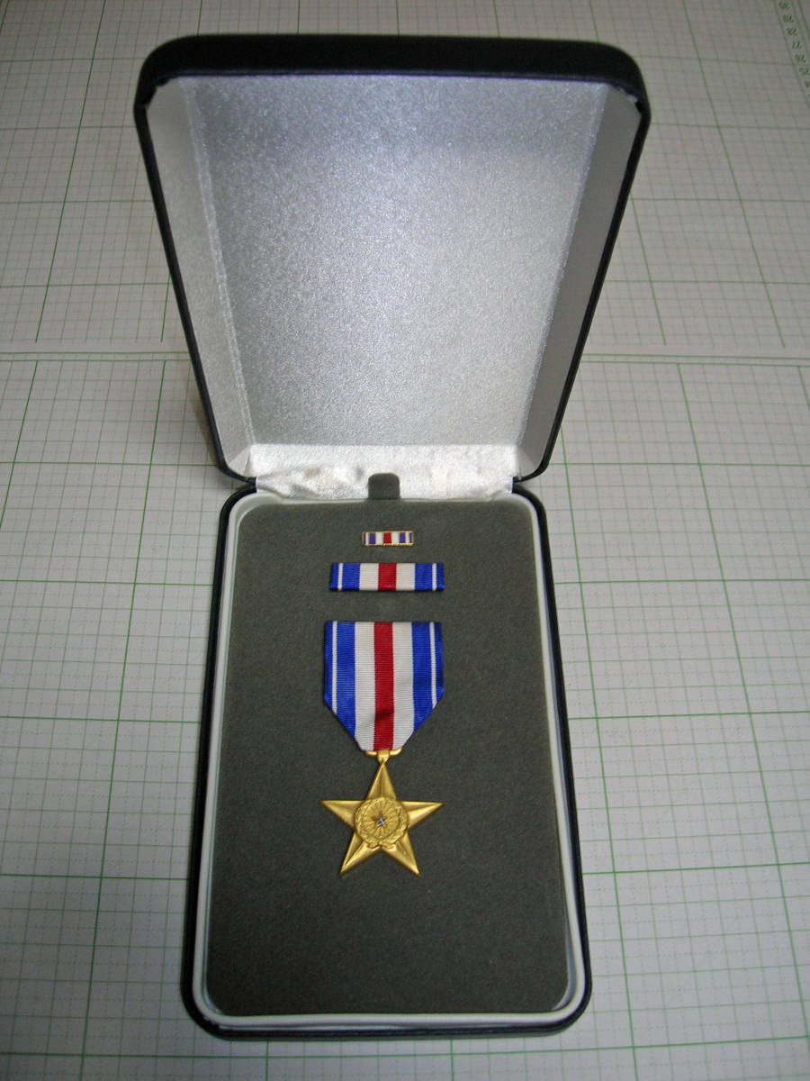 U.S. Silver Star Medal ・ Presentationケース付き新品セット・１点物(Vanguard)の画像4