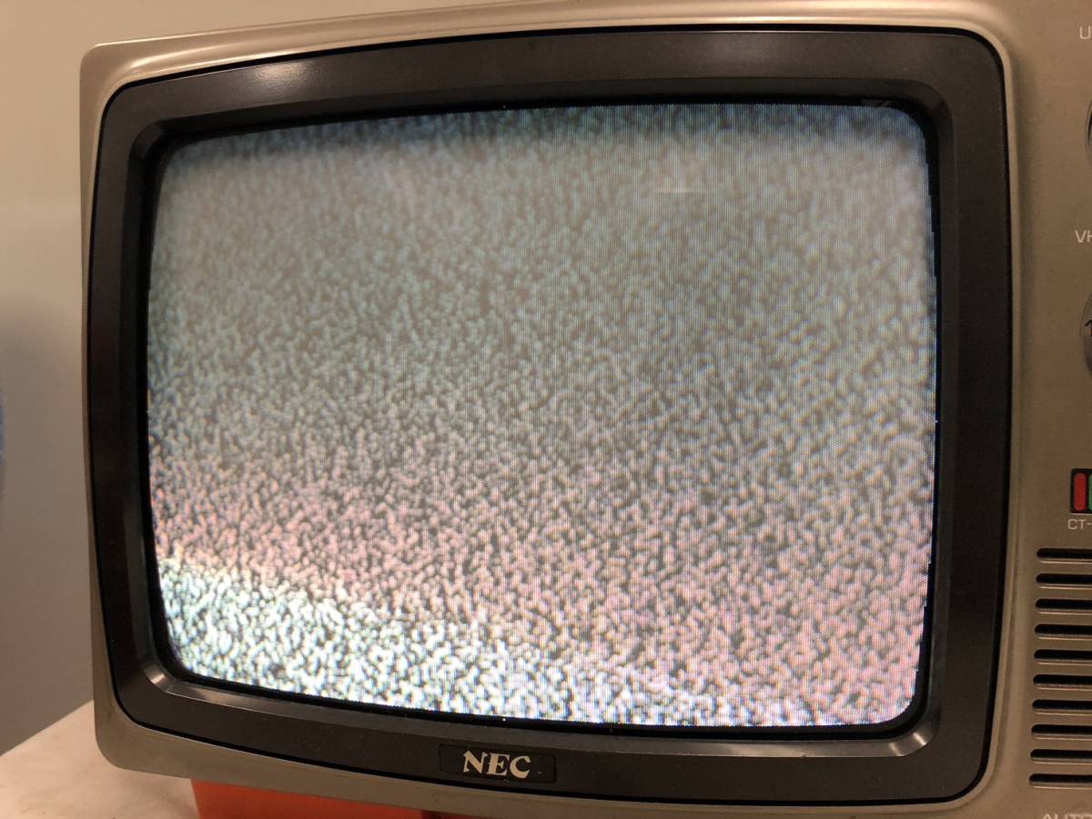 （196）昭和レトロ NEC ブラウン管テレビ CT-251型 カラーテレビジョン受信機の画像2