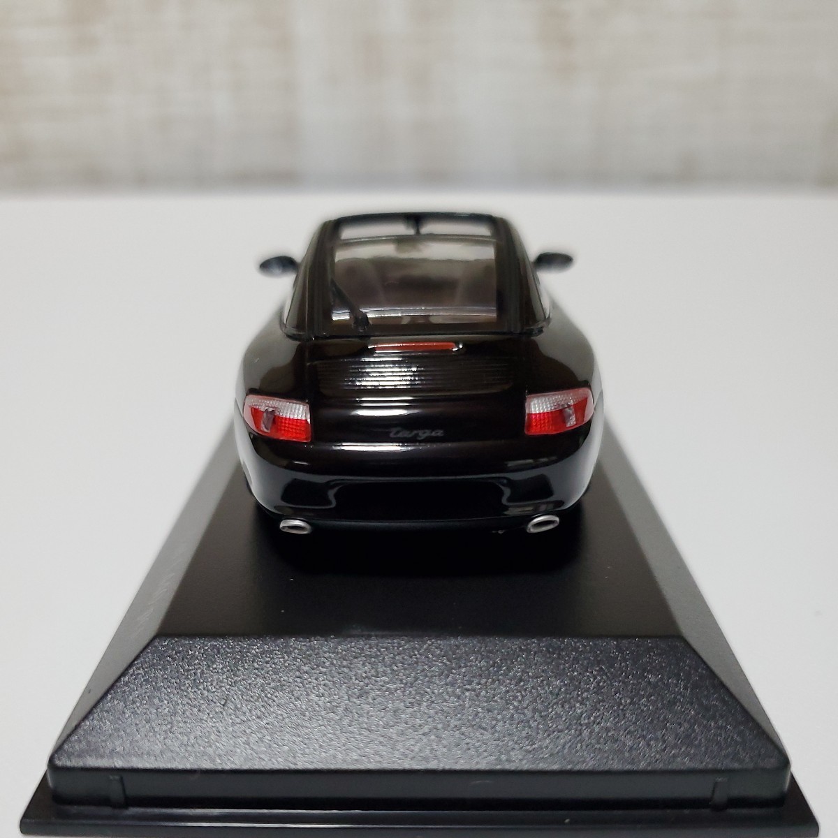 1/43 ミニチャンプス MINICHAMPS ミニカー/Porsche 911 targa 2001 Schwarz/ポルシェ 911 タルガ ブラック_画像4