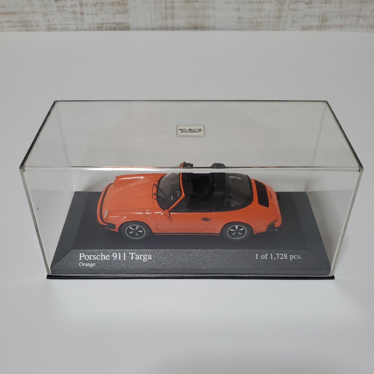 1/43 Minichamps MINICHAMPS миникар /Porsche 911 targa 1977 Orange/ Porsche 911 targa orange 
