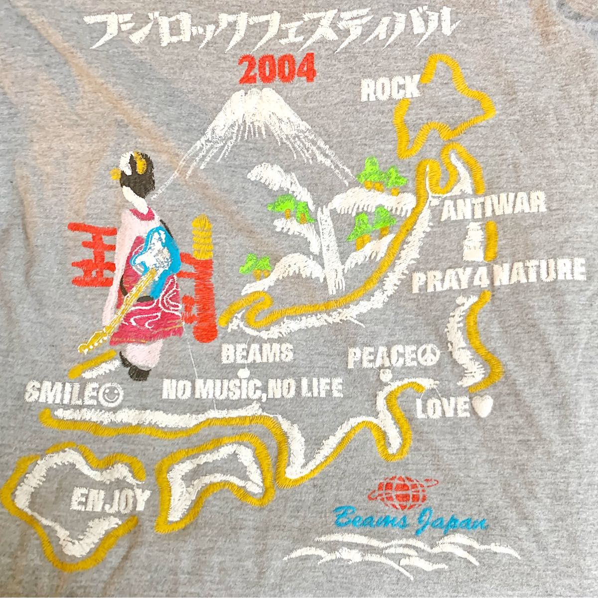 フジロック’04 / Fuji Rock ’04 のビームス / オフィシャルTシャツ