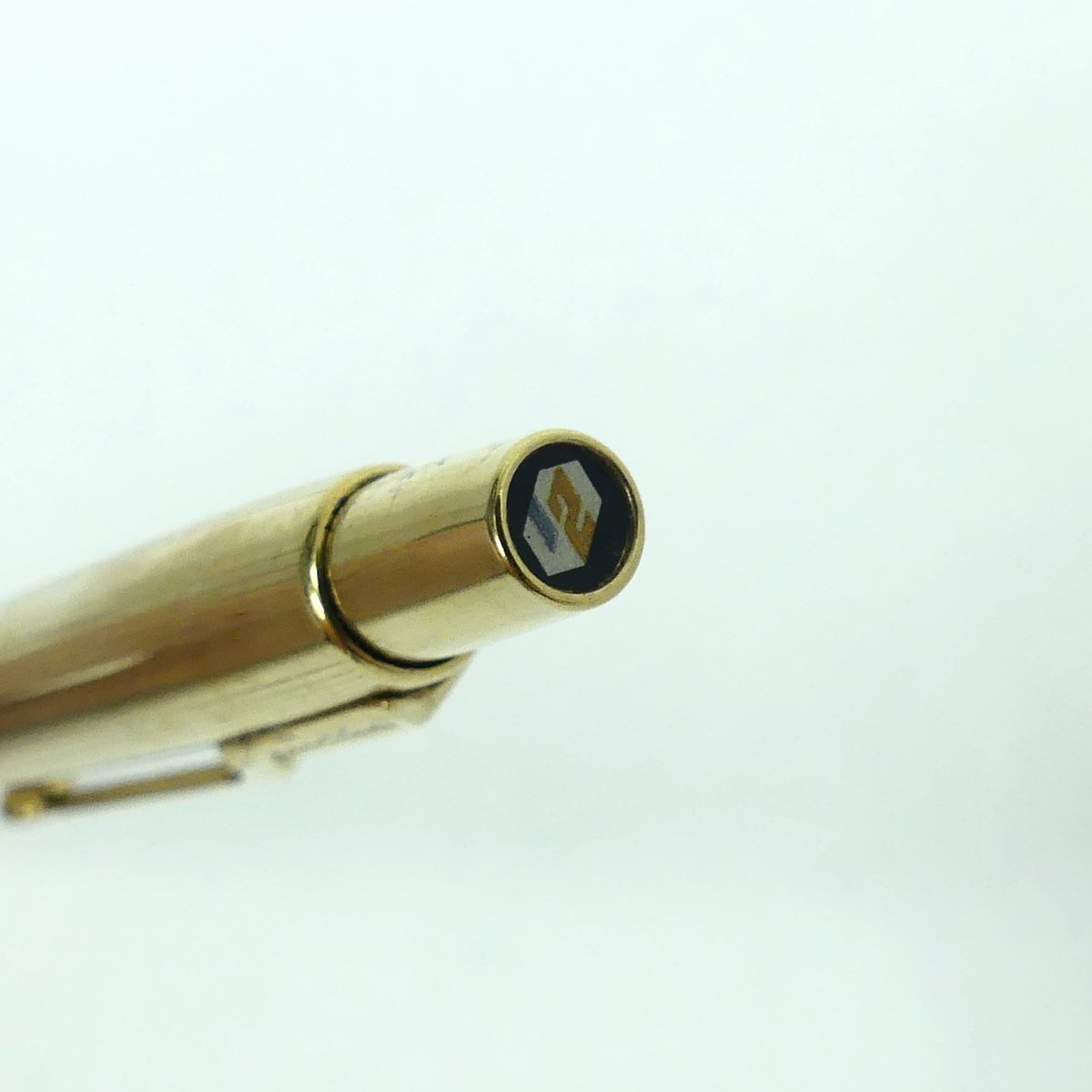 パーカー PARKER 黒インク ノック式 ボールペン ゴールドカラー 筆記用具 USED /2305C_画像3