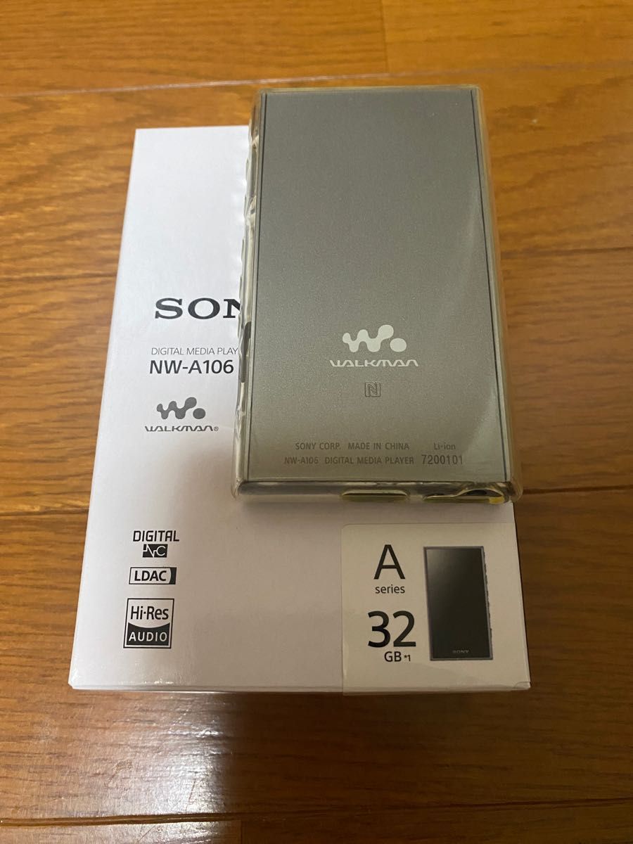 WALKMAN Aシリーズ NW-A100シリーズ NW-A106（G） アッシュグリーン 美