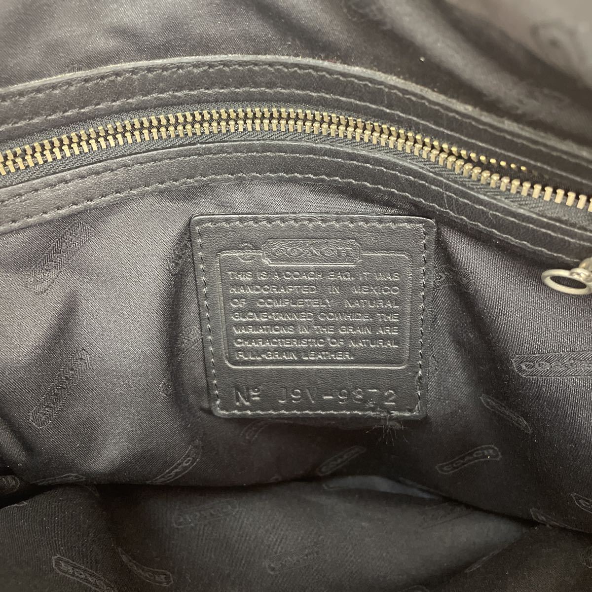 【1円スタート】コーチ COACH トートバッグ 9872 オールドコーチ ハンドバッグ 肩掛け ヴィンテージ レディース メンズ　05yt_画像7