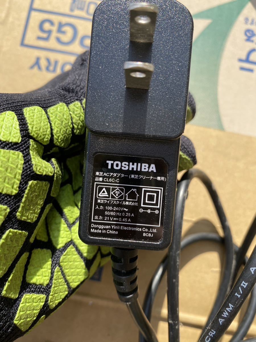 A437 TOSHIBA 東芝 ACアダプター 東芝クリーナー専用 CL6C-C 純正_画像1