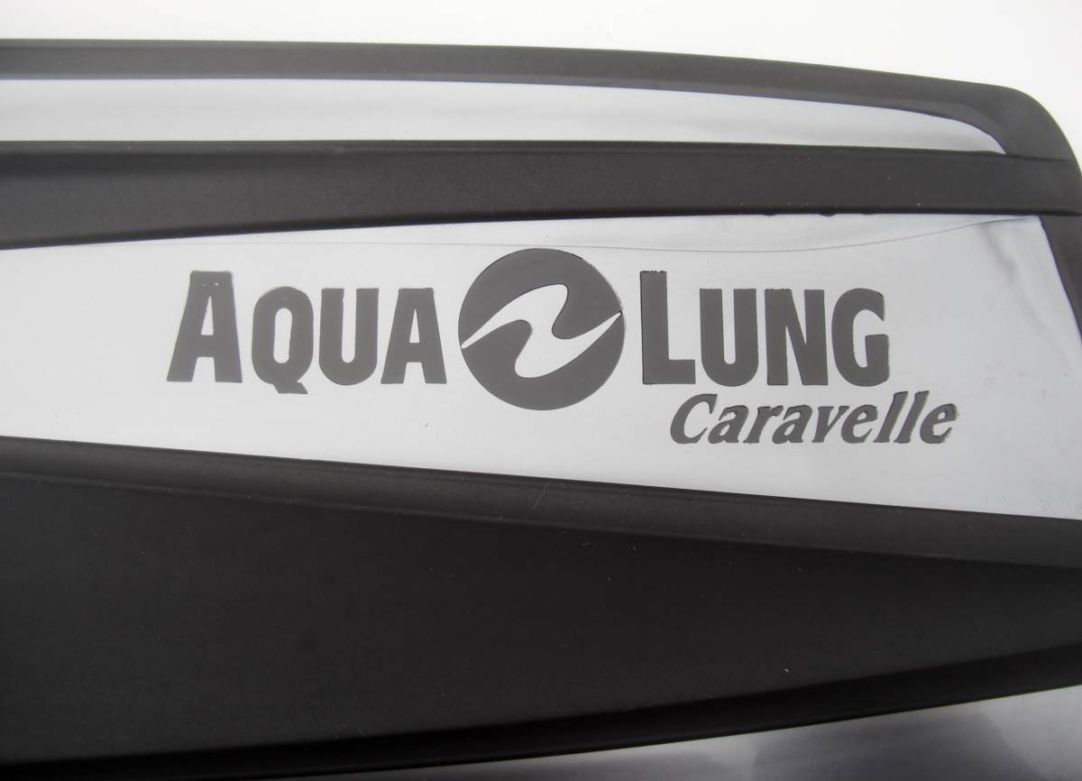 未使用■アクアラング キャラベル シルバー ジャイアント（Ｌ）サイズ■ストラップフィン■AQUALUNG Caravelle GIANTの画像3