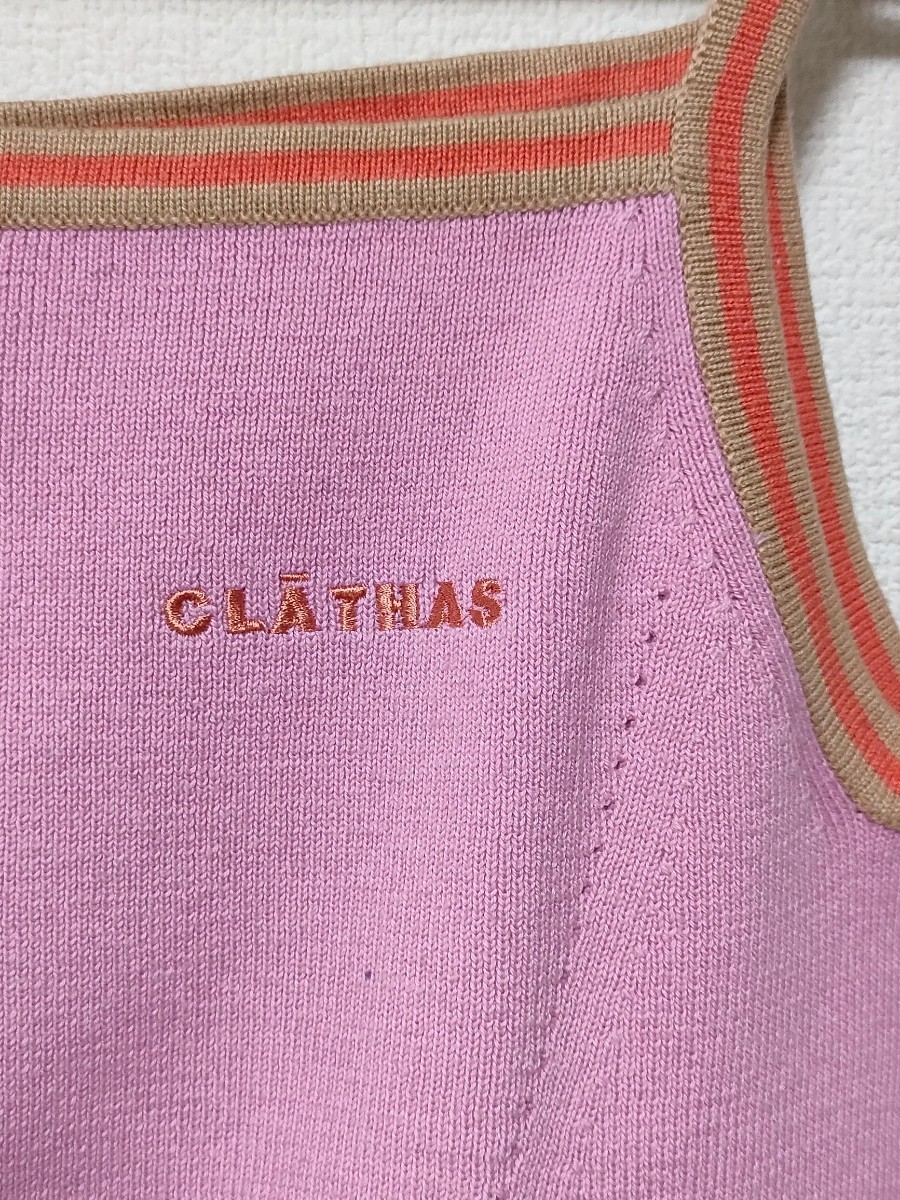 ☆【CLATHAS】ニットキャミソール☆サイズ38☆レディース☆新品【189】_画像3