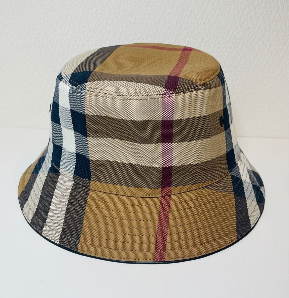 超破格セール 新品未使用 BURBERRY チェック バケットハット|PayPayフリマ