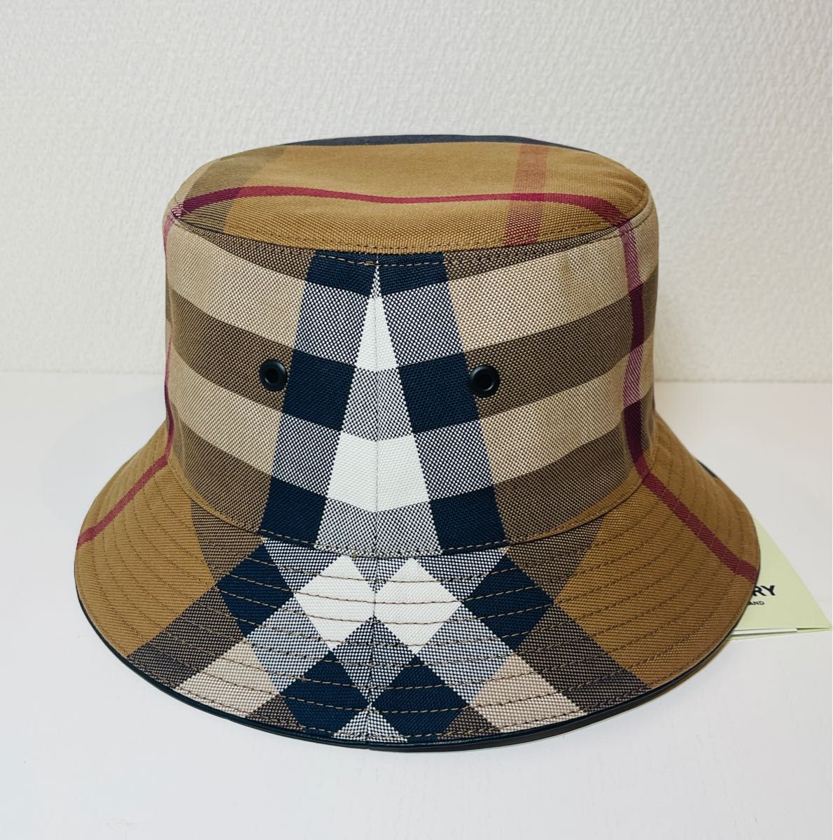 超破格セール 新品未使用 BURBERRY チェック バケットハット|PayPayフリマ