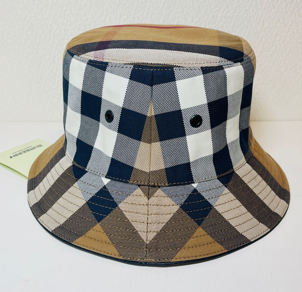 超破格セール 新品未使用 BURBERRY チェック バケットハット|PayPayフリマ