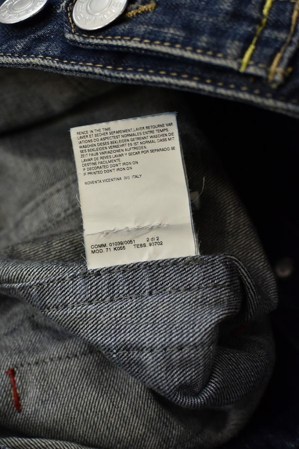 MN BF0001 高級 Dsquared2 ディースクエアード リペア ダメージ 加工