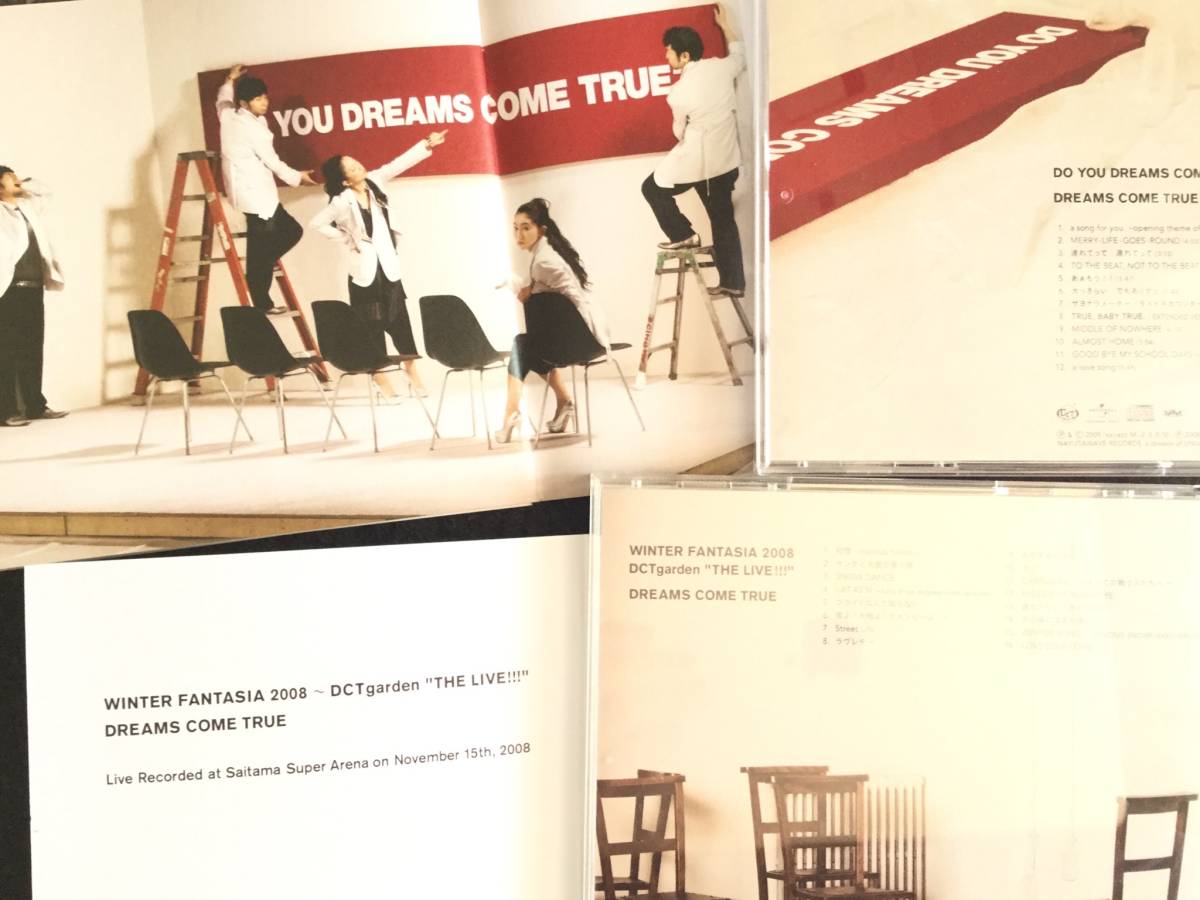 ドリームズ・カム・トゥルー ♪ Do you dreams come true ? + WINTER FANTASIA 2008 CD+DVD 2枚組 初回限定 ドリカム_画像4