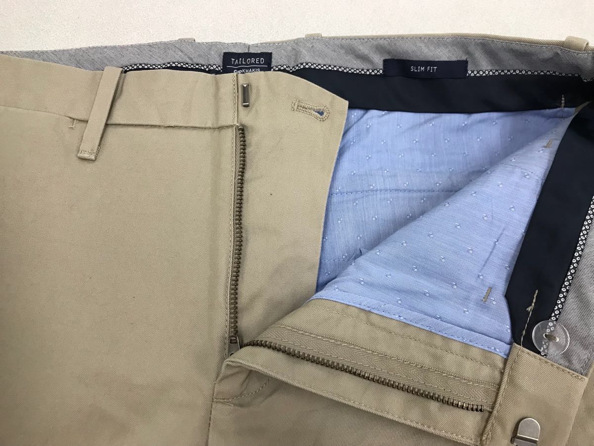 GAP* chinos * new goods *TAILORED* waste 76cm length of the legs 76cm* sand beige * slim * business .* cool biz* outlet *B