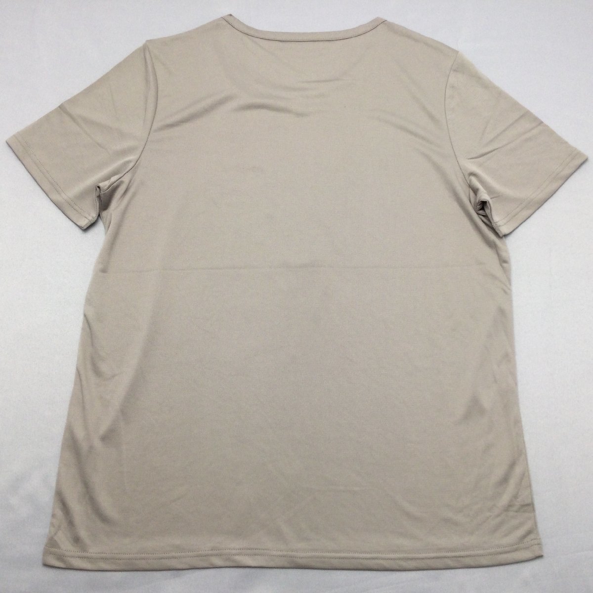 【送料無料】【新品】Kaepa　レディース半袖Tシャツ（吸水速乾 UVカット）　　Ｍ　　 ベージュ★472216_後