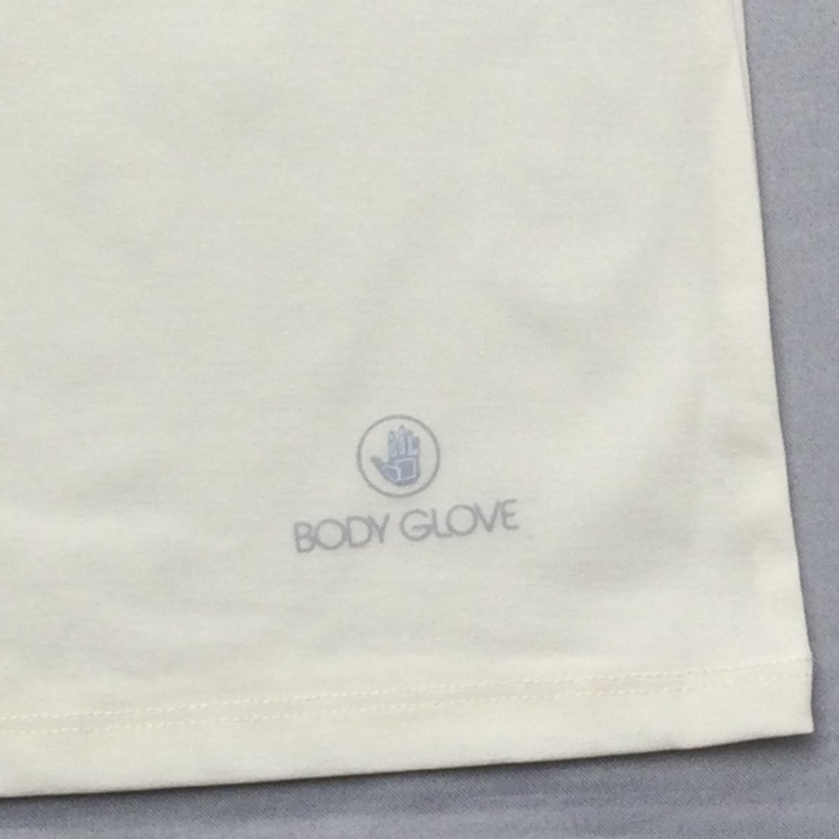 【送料無料】【新品】BODY GLOVE レディース半袖Ｔシャツ（吸水速乾 UVカット チュニック丈）　L　　アイボリー★22107_画像4