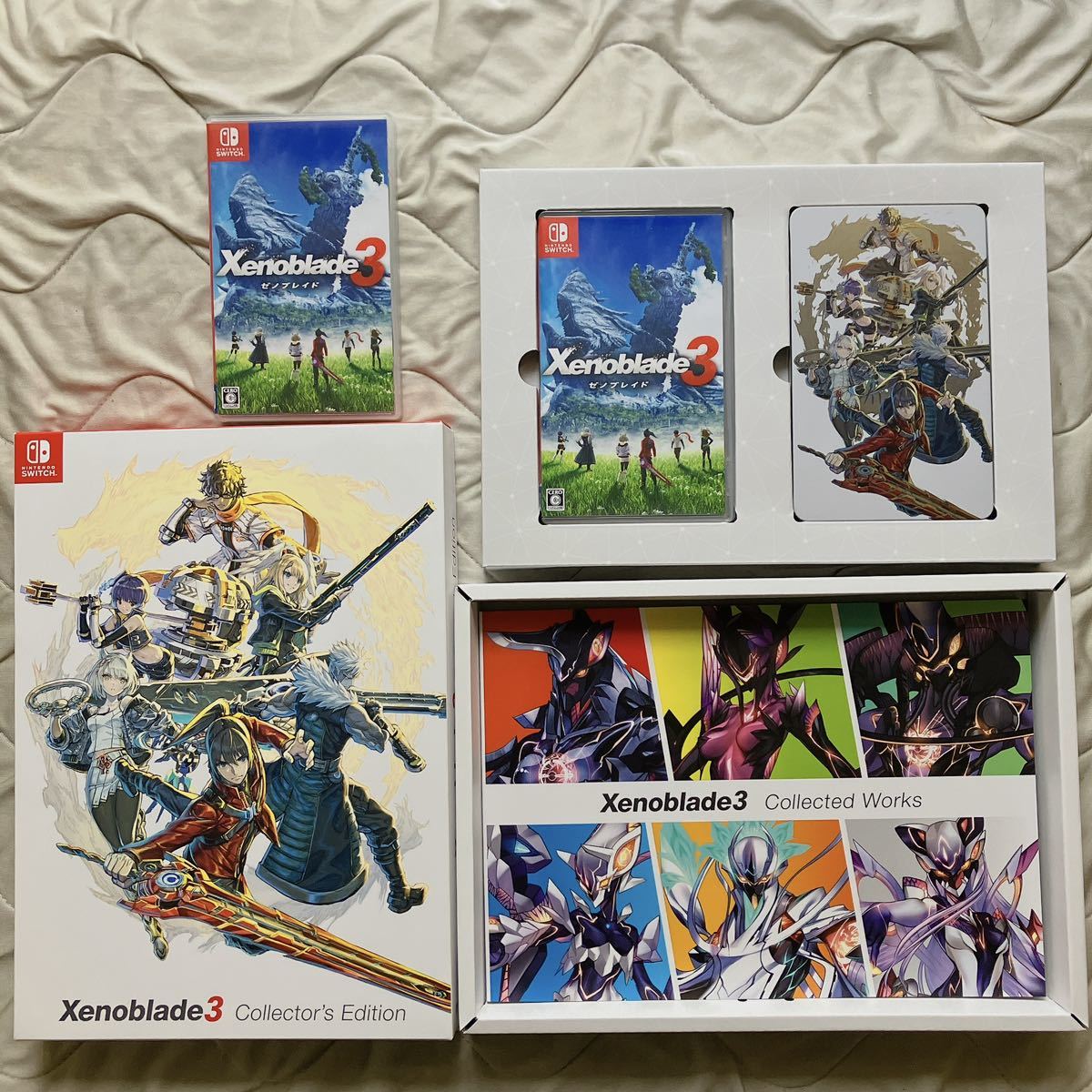 Switch ゼノブレイドDE ゼノブレイド2 ゼノブレイド3 コレクターズエディション オリジナルサウンドトラック CD 黄金の国イーラ ソフト