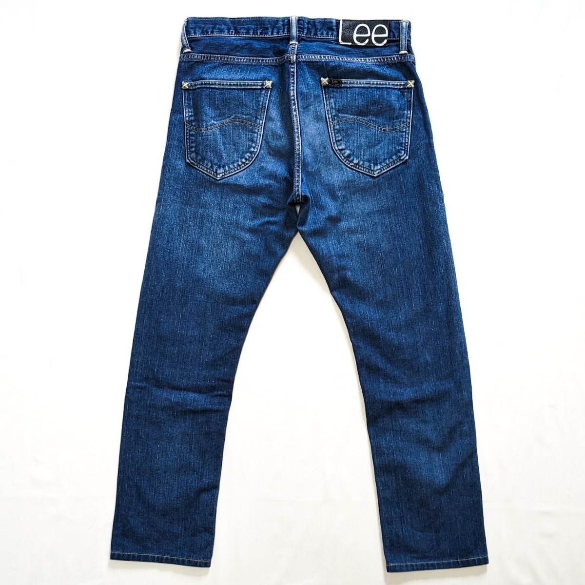 lee リー 101 LM9201 レギュラーナロー 耳付き デニム ジーンズ ジーパン Gパン denim ユーズド加工 USED加工 メンズ セルビッジ 赤タグ_画像5