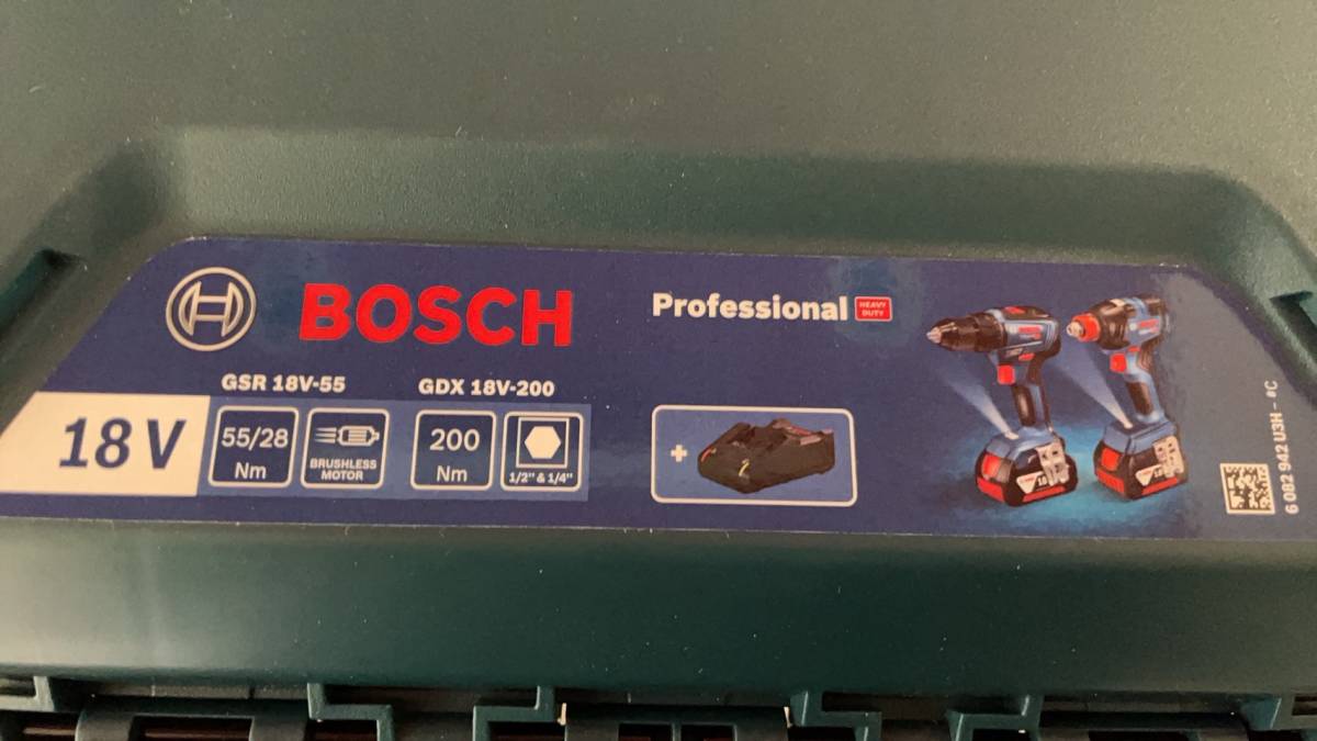 ボッシュ GDX 18V200GSRN インパクト+ドリルコンボキット GDX+GSR
