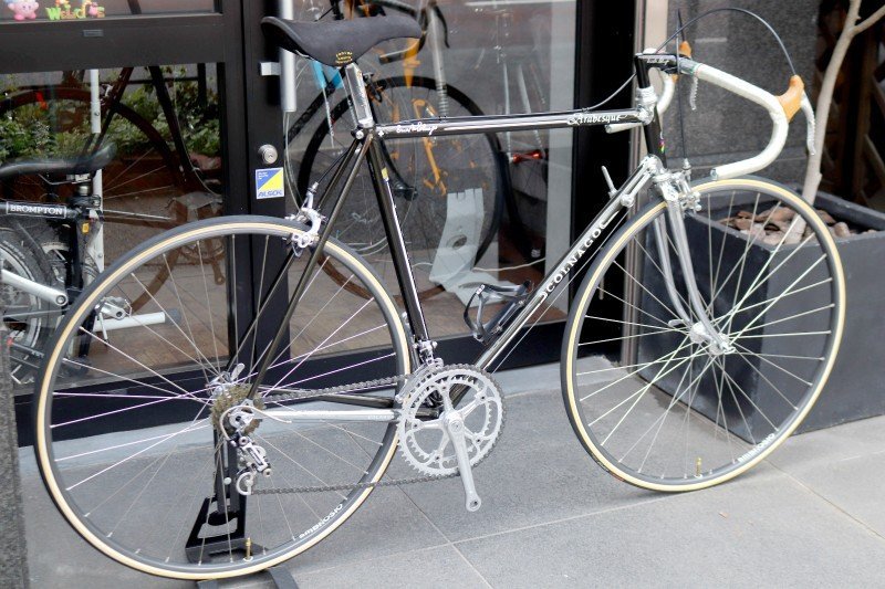  colnago COLNAGOala Beth kArabesque 1984 Campagnolo super запись 6S steel Vintage шоссейный велосипед [ Tokyo юг лен ткань магазин ]