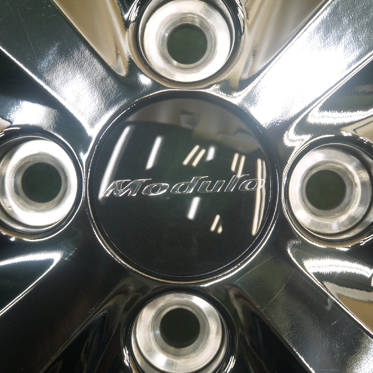 キレイ☆ホンダ N-BOX 純正 Modulo ENKEI ホイール 15インチ 15×4.5J