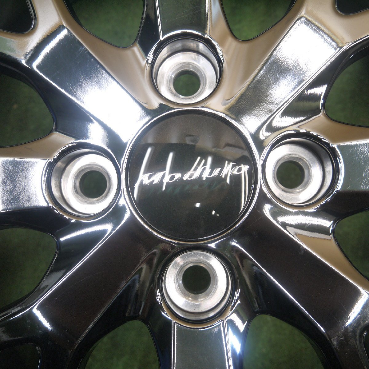 キレイ ホンダ N-BOX 純正 Modulo ENKEI ホイール 15インチ 15×4.5J PCD100/4H Nボックス モデューロ エンケイ