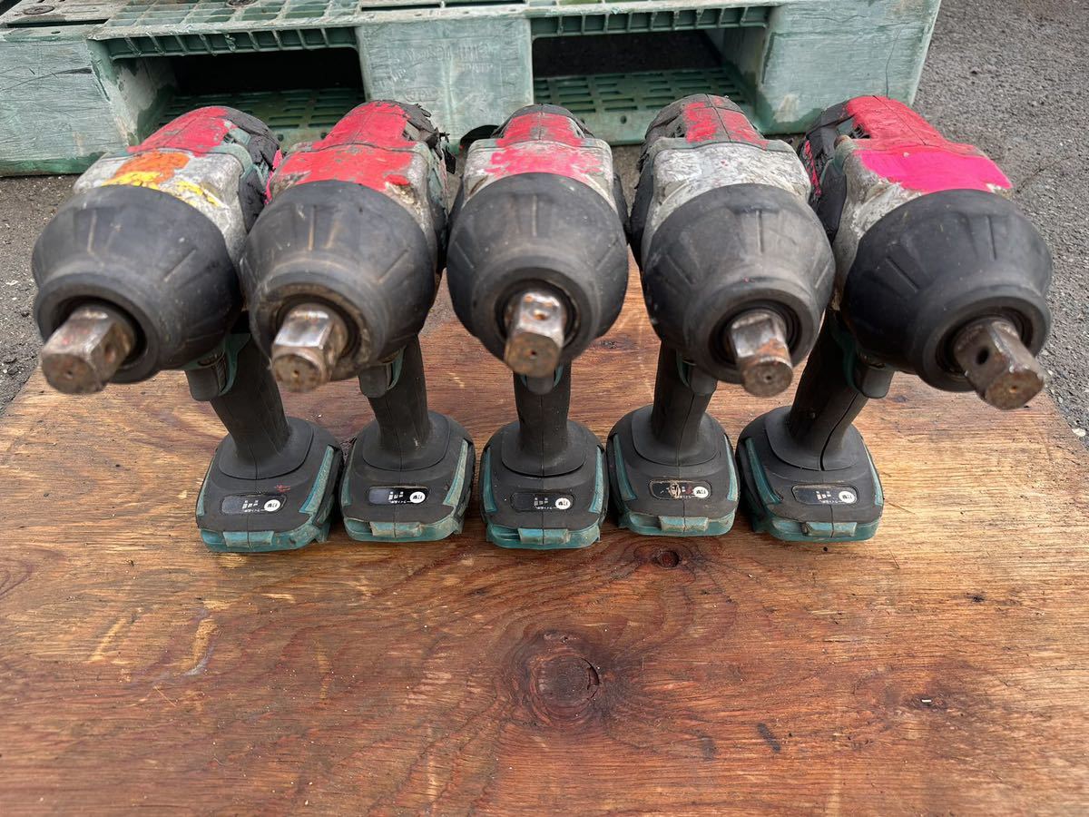 makita マキタ TW1001D 充電式インパクトレンチ 18V ジャンク5本