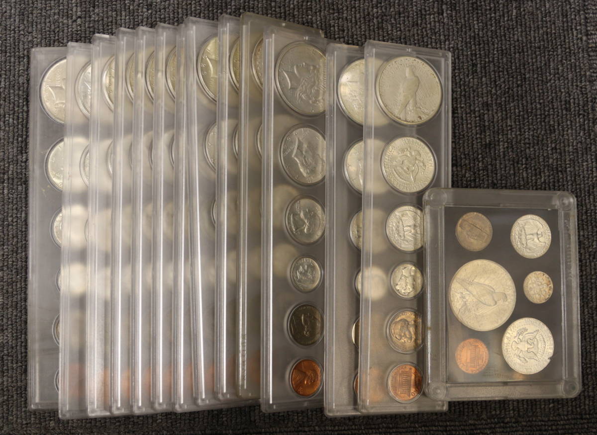 買得 アメリカ銀貨等 合計22枚 古銭 1ドル アンティークコイン